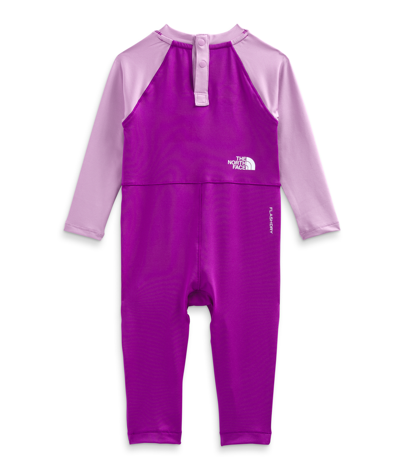 Girls' The North Face Infant Amphibious Sun One-Piece - HCP PURP