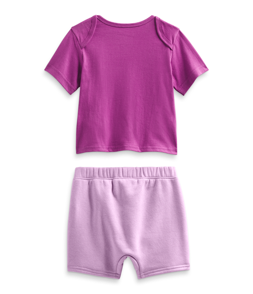 Girls' The North Face Infant Cotton Summer Set - P6B PURP