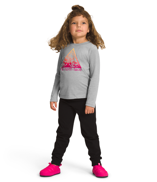 Girls' The North Face Toddler Longsleeve Graphic T-Shirt - DYX
