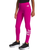 Girls' The North Face Youth Cotton Logo Leggings - 146