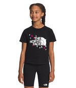 Girls' The North Face Youth Graphic T-Shirt - JK3 - BLACK