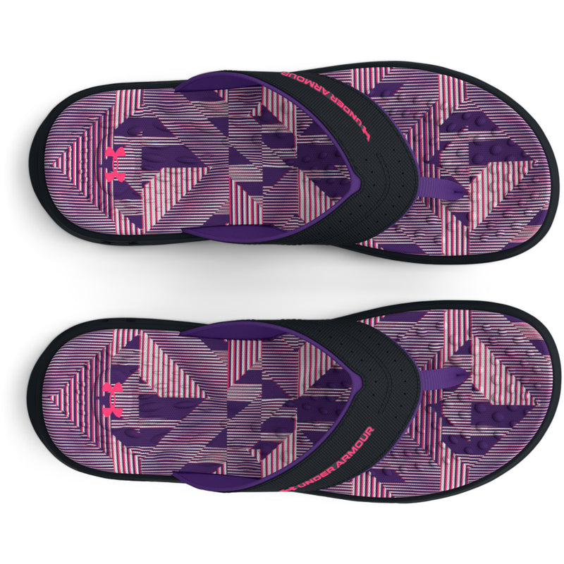 Girls' Under Armour Ignite Marbella Graphic Sandals - 001 - BLACK