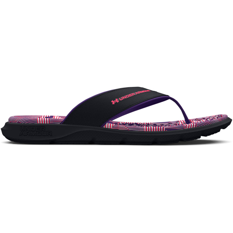 Girls' Under Armour Ignite Marbella Graphic Sandals - 001 - BLACK
