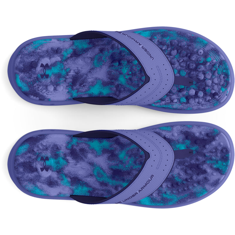 Girls' Under Armour Ignite Marbella Graphic Sandals - 400 BAJA