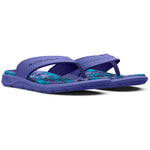 Girls' Under Armour Ignite Marbella Graphic Sandals - 400 BAJA