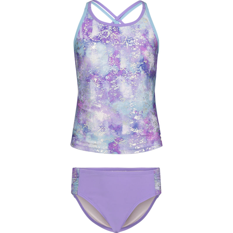 Girls' Under Armour Kids In The Mix Tankini Swimsuit - 511-P6