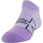 Girls' Under Armour Youth Essential No Show 6-Pack Socks - 204/104