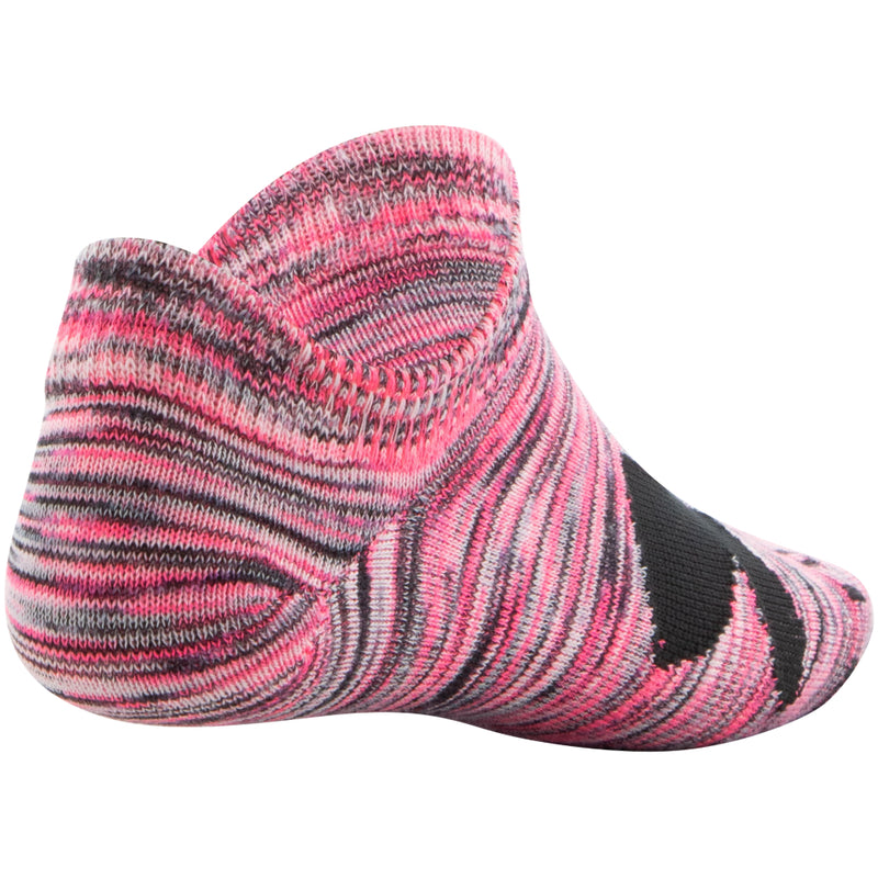 Girls' Under Armour Youth Essential No Show 6-Pack Socks - 656 CERI