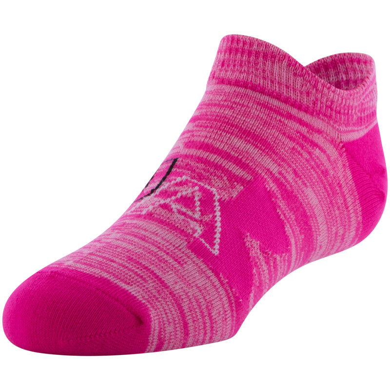 Girls' Under Armour Youth Essential No Show 6-Pack Socks - 696/695