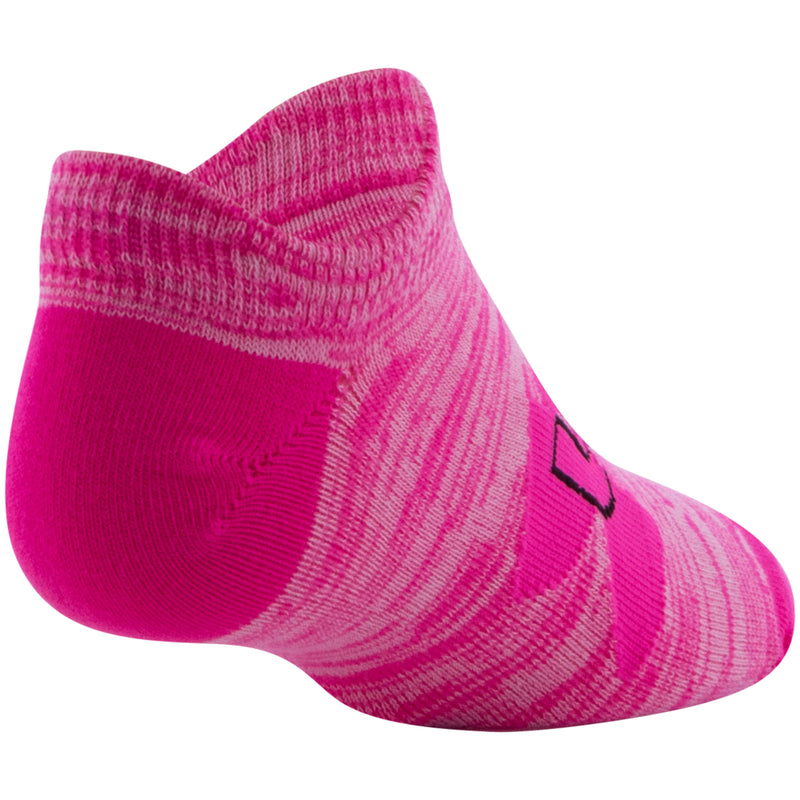Girls' Under Armour Youth Essential No Show 6-Pack Socks - 696/695