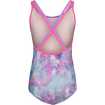 Girls' Under Armour Youth In The Mix 1-Piece Swimsuit - 511-PC
