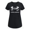 Girls' Under Armour Youth Sportstyle Graphic Tee - 005 - BLACK