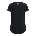 Girls' Under Armour Youth Sportstyle Graphic Tee - 005 - BLACK