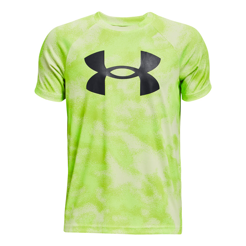 Girls' Under Armour Youth Sportstyle Graphic Tee - 370 - LIME SURGE