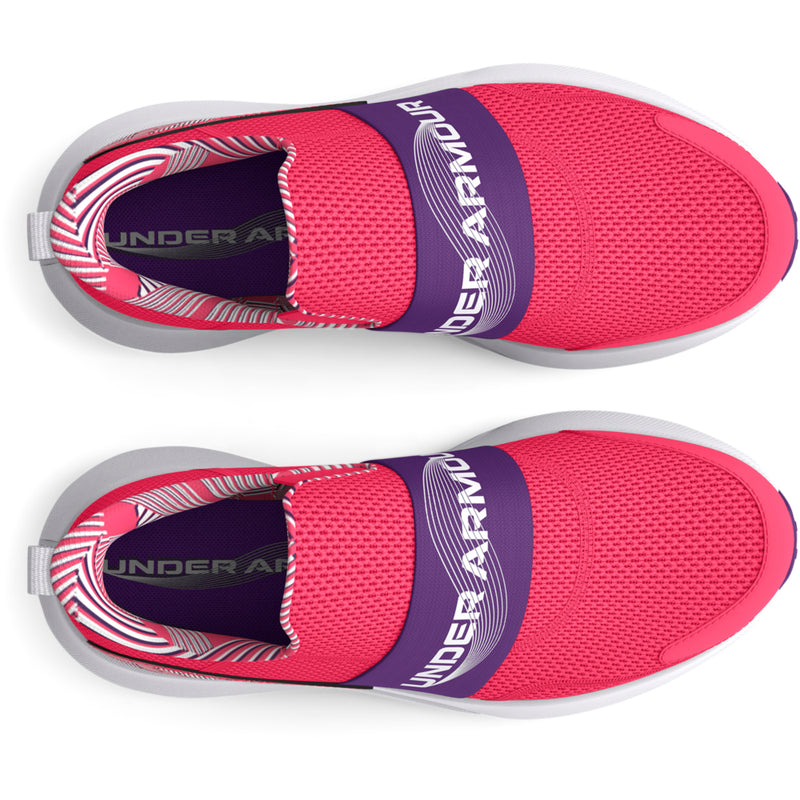 Girls' Under Armour Youth Surge 3 Slip-On - 600 - PINK