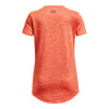 Girls' Under Armour Youth Tech Big Logo Twist Tee - 848 - FROSTED ORANGE