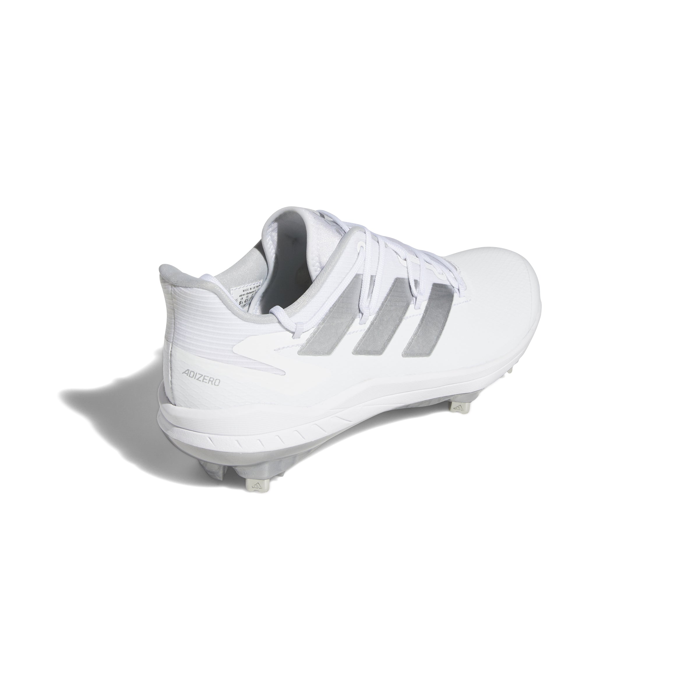 Men's Adidas Adizero Afterburner 8 Baseball Cleats - White