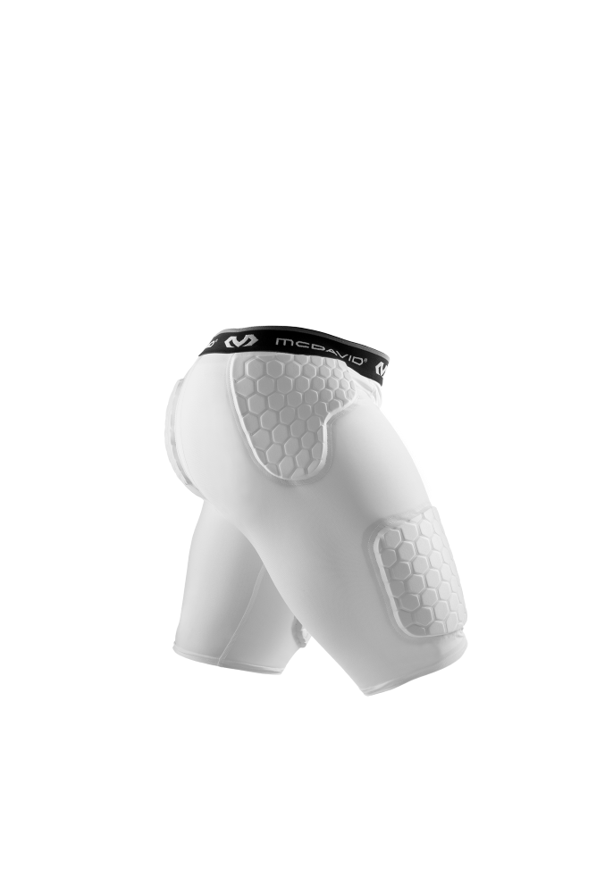 McDavid Hex Thudd Short - WHITE