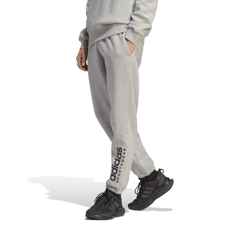 Men's Adidas All SZN Fleece Graphic Joggers - GREY