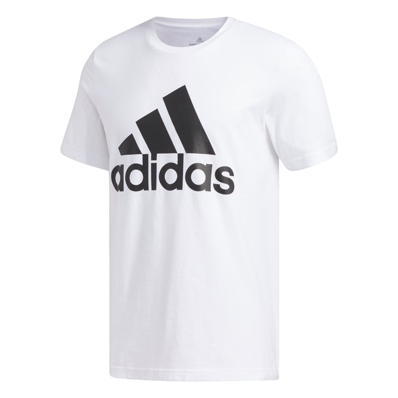 Men's Adidas Badge of Sport Tee - WHITE