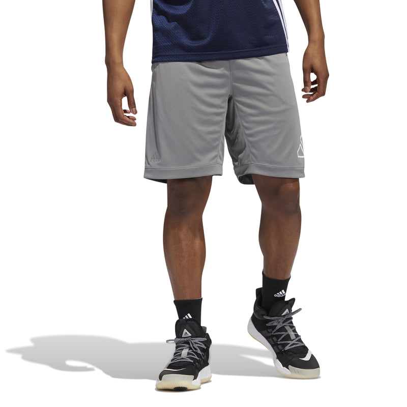 Men's Adidas Big Logo Shorts - GREY