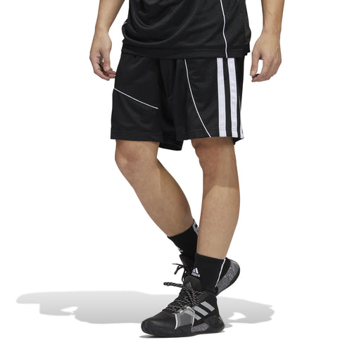 Men's Adidas Creator 365 Basketball Shorts - BLACK