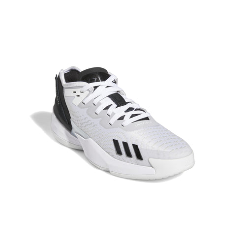 Men's Adidas D.O.N. Issue #4 Basketball Shoes - WHITE/BLACK
