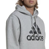 Men's Adidas Essentials Camo Print French Terry Hoodie - GREY