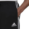 Men's Adidas Essentials Fleece 3-Stripes Short - BLACK