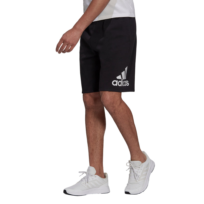 Men's Adidas Essentials Fleece Big Logo Shorts - BLACK