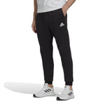 Men's Adidas Essentials Fleece Regular Tapered Jogger Pants - BLACK