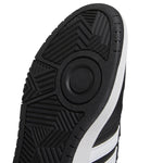 Men's Adidas Hoops 3.0 Mid - BLACK/WHITE