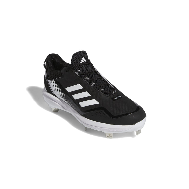 Men's Adidas Icon 7 Baseball Cleats - BLACK/WHITE