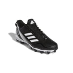 Men's Adidas Icon 7 Mid Baseball Cleats - BLACK/WHITE