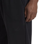 Men's Adidas Studio Lounge Fleece Jogger Pants - BLACK