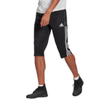 Men's Adidas Tiro 21 3/4 Pant - BLACK/WHITE