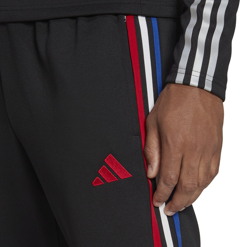 Men's Adidas Tiro Pant - BLACK/RED