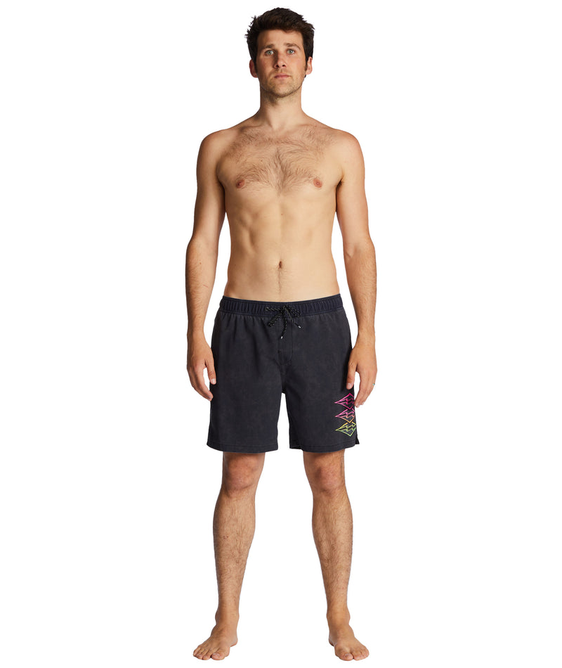 Men's Billabong Riot Layback Boardshort - BLK BLAC