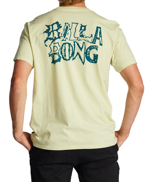 Men's Billabong Worded T-Shirt - LTL GREE