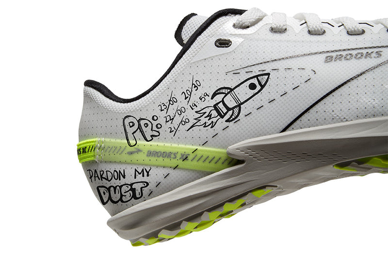 Men's Brooks Draft XC - 129WHITE