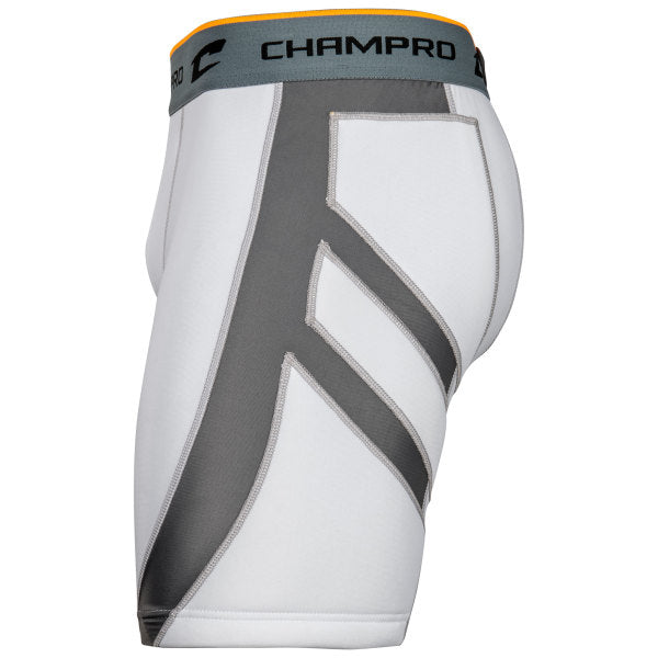 Men's Champor Wind-Up Sliding Short - WHI-WHIT