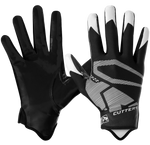 Men's Cutters Rev 4.0 Football Receivers Gloves - BLACK