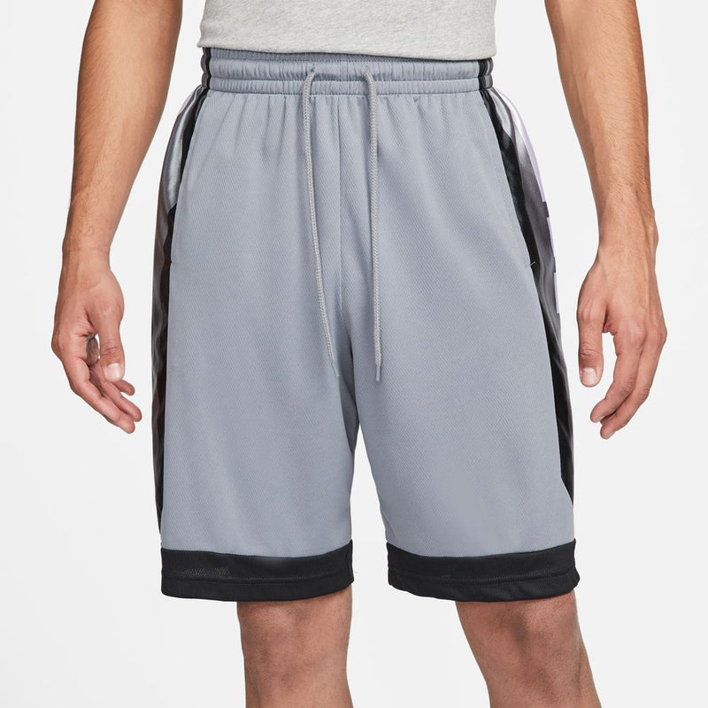 Men's Nike 10" Elite Basketball Shorts - 065 - GREY