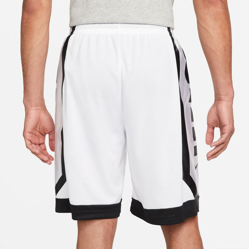 Men's Nike 10" Elite Basketball Shorts - 100 - WHITE/BLACK