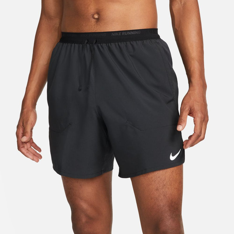 Men's Nike 7" Stride Running Shorts - 010 - BLACK
