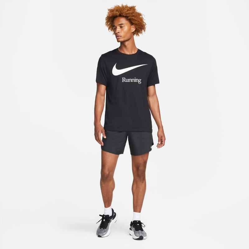 Men's Nike 7" Stride Running Shorts - 010 - BLACK