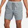 Men's Nike 7" Stride Running Shorts - 084 - GREY