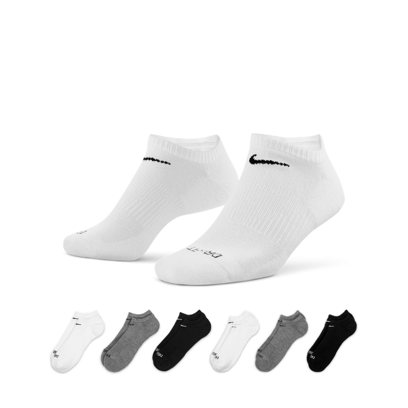 Men's/Women's Nike Everday Cushioned Crew 2-Pack Socks - 964 BWG