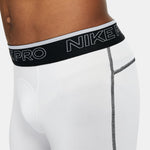 Men's Nike Pro Dri-FIT 3/4 Tights - 100 - WHITE/BLACK