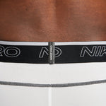 Men's Nike Pro Dri-Fit Tights - 100 - WHITE/BLACK